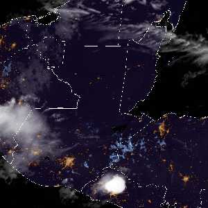 météo tropicale : Image satellite .