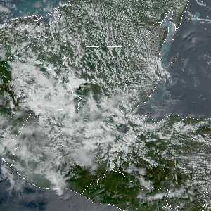 météo tropicale : Image satellite .