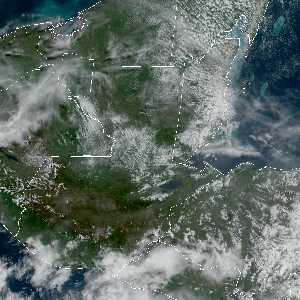 météo tropicale : Image satellite .