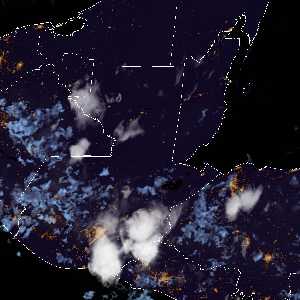 météo tropicale : Image satellite .