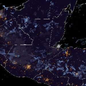 météo tropicale : Image satellite .