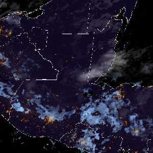météo tropicale : Image satellite .