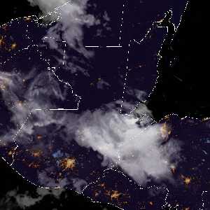 météo tropicale : Image satellite .