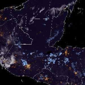 météo tropicale : Image satellite .