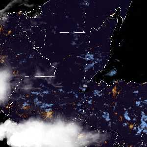 météo tropicale : Image satellite .