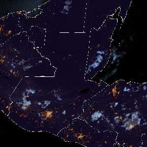 météo tropicale : Image satellite .