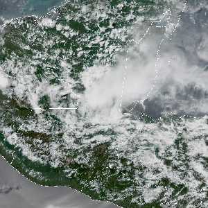 météo tropicale : Image satellite .