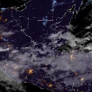 météo tropicale : Image satellite .