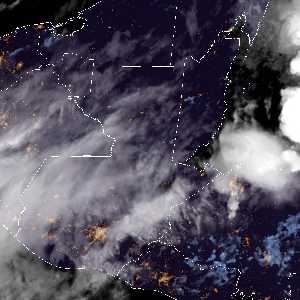 météo tropicale : Image satellite .