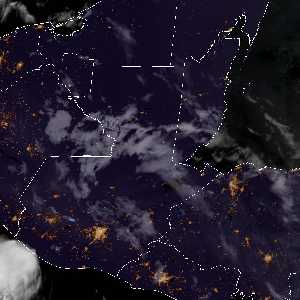 météo tropicale : Image satellite .