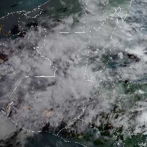 météo tropicale : Image satellite .