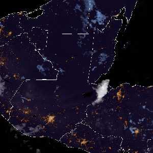 météo tropicale : Image satellite .