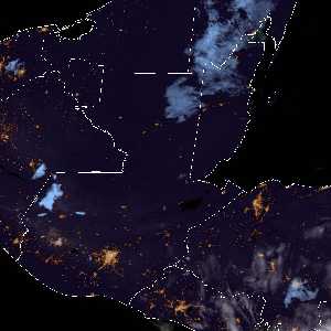 météo tropicale : Image satellite .
