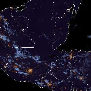 météo tropicale : Image satellite .