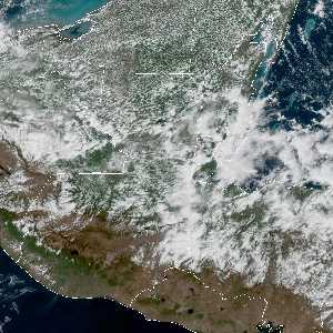 météo tropicale : Image satellite .