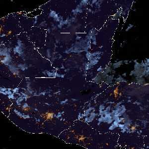 météo tropicale : Image satellite .
