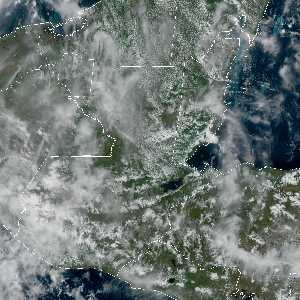météo tropicale : Image satellite .