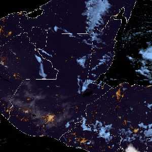 météo tropicale : Image satellite .