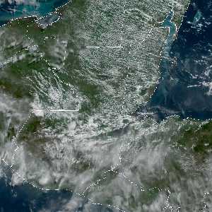 météo tropicale : Image satellite .