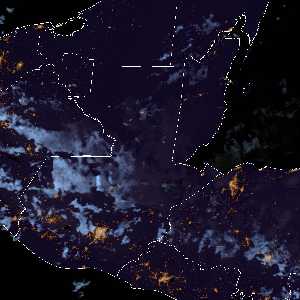 météo tropicale : Image satellite .
