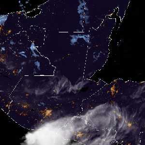 météo tropicale : Image satellite .