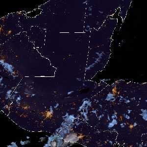 météo tropicale : Image satellite .