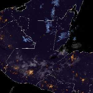 météo tropicale : Image satellite .