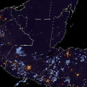 météo tropicale : Image satellite .