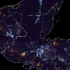 météo tropicale : Image satellite .