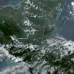 météo tropicale : Image satellite .