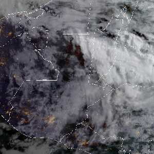 météo tropicale : Image satellite .