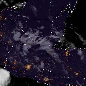 météo tropicale : Image satellite .