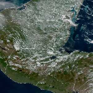 météo tropicale : Image satellite .