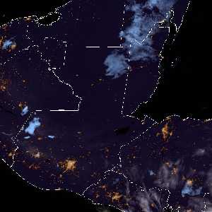 météo tropicale : Image satellite .