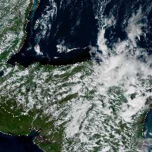 météo tropicale : Image satellite .