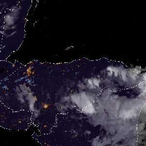 météo tropicale : Image satellite .