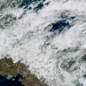 météo tropicale : Image satellite .