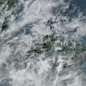 météo tropicale : Image satellite .