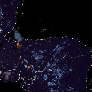 météo tropicale : Image satellite .