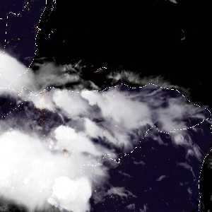 météo tropicale : Image satellite .