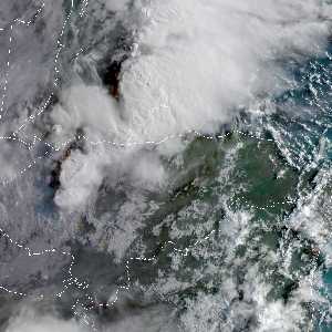 météo tropicale : Image satellite .