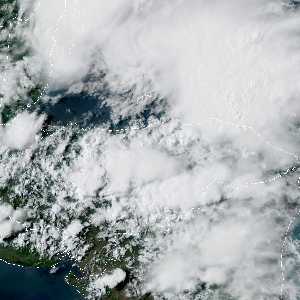 météo tropicale : Image satellite .