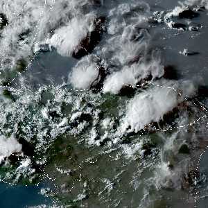 météo tropicale : Image satellite .