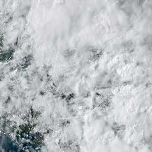 météo tropicale : Image satellite .