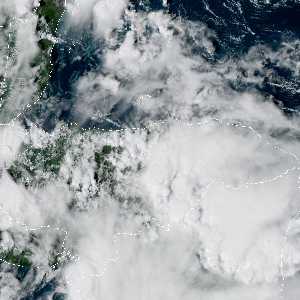 météo tropicale : Image satellite .