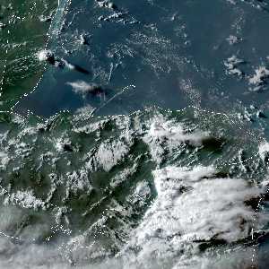 météo tropicale : Image satellite .