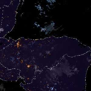 météo tropicale : Image satellite .