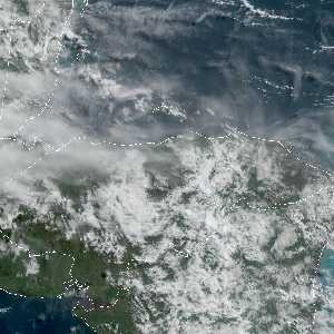 météo tropicale : Image satellite .