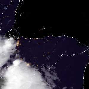 météo tropicale : Image satellite .