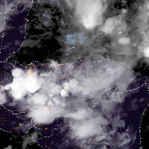 météo tropicale : Image satellite .